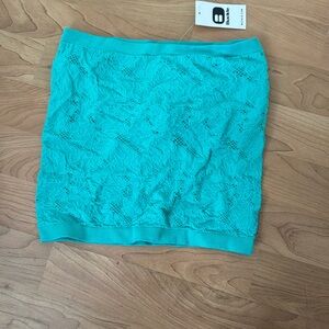 Blue Lace Skirt